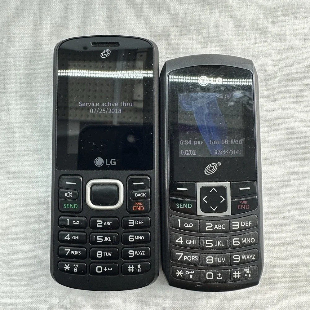 LG328BG & LG320G Cell Phone Lot – Tested – Basic Feature Phones – Tracfone